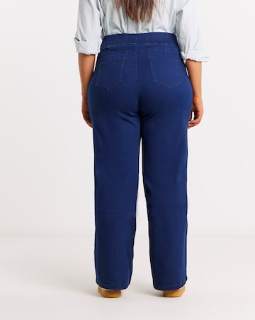 Indigo Weekender Wide Leg Jegging