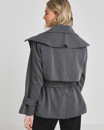 Religion Rhodium Trenchcoat