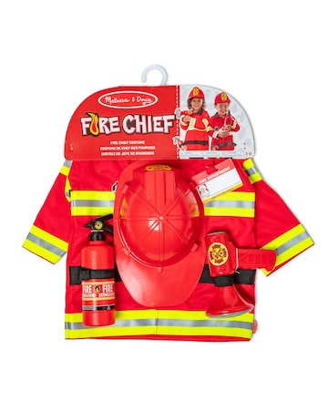 Melissa & Doug Fireman Kids Costume