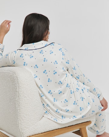 Pretty Secrets Cherry Print Supersoft Pyjama Set