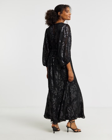 Joanna Hope Lurex Maxi Dress