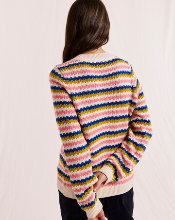 Julipa Cotton Stripe Knitted Jumper