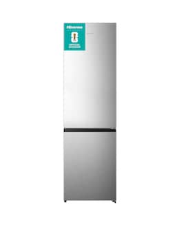 Hisense RB435N4BCE Fridge Freezer - Stainless Steel E Rated 201 CM