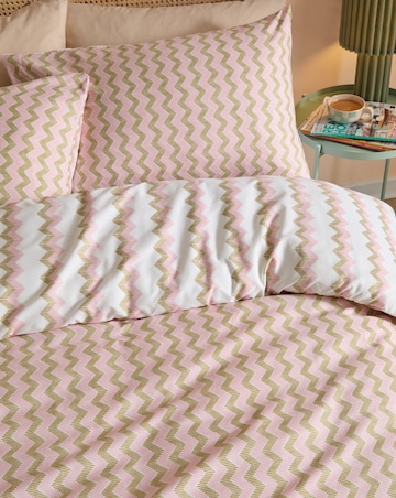 Izzie Reversible Soft Touch Duvet Cover Set