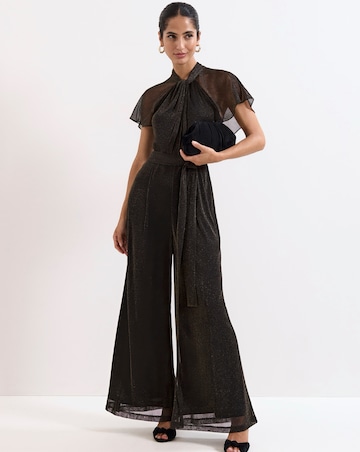 Phase Eight Amara Shimmer Wide Leg Jumpsuit