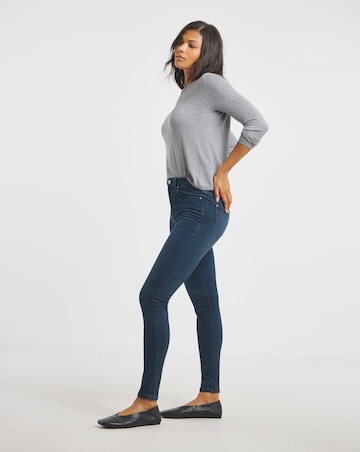 Super Stretch Premium Denim Indigo Skinny Jeans