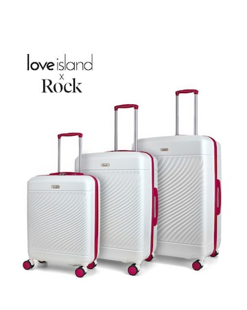 Rock Love Island 3pc Suitcase Set