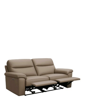 Aspire Corvan Leather Recliner 2 Seater