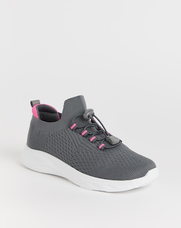Cushion Walk Arch Support Toggle Trainers E Fit