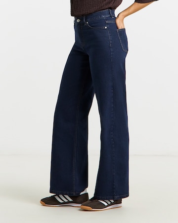 Indigo 24/7 Wide Leg Jeans