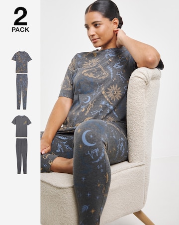 Pretty Secrets (2 Pack) Value Pyjama Legging Sets