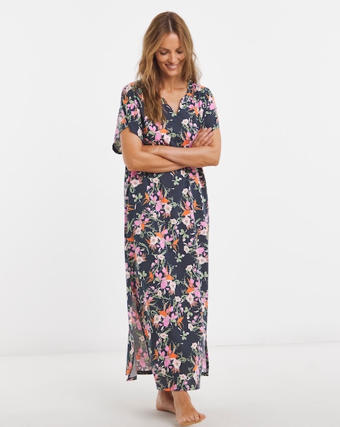 Julipa Value Floral Maxi Nightie