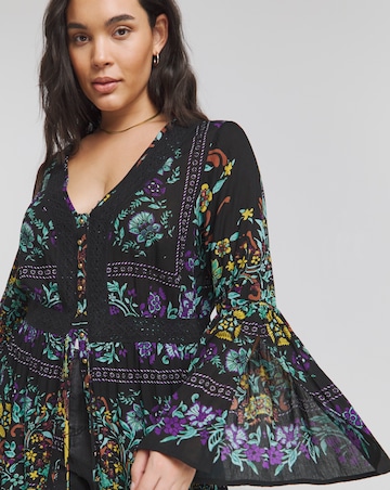 Joe Browns Marine Boho Crinkle Maxi Dress