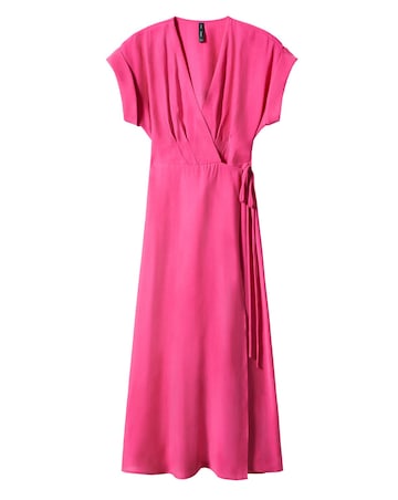 Mango Modal Wrap Dress