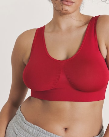 Pretty Secrets (3 Pack) Comfort Tops Red Multi