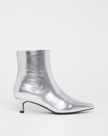 Mambo Kitten Heel Ankle Boots - Wide Fit (E)
