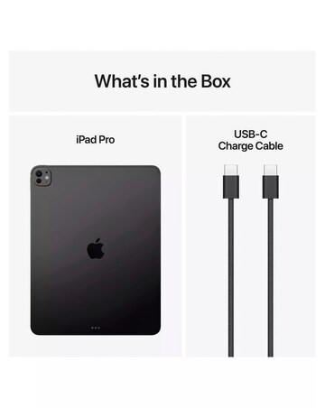 Apple iPad Pro (M5, 2025) 13inch Nano-Texture Glass Wi-Fi 1TB - Space Black