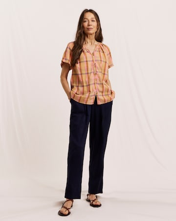 Julipa Petite Check Blouse