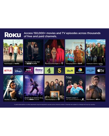 TCL 65In 65RC650K Roku TV Smart 4K Ultra HD HDR QLED TV
