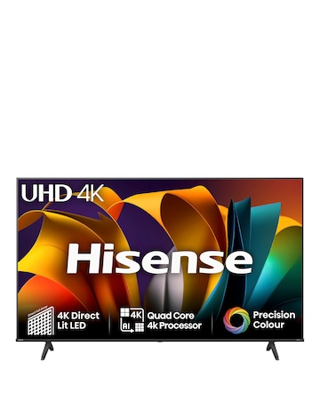 Hisense 43in 43A6NTUK Smart 4K UHD HDR LED TV with Amazon Alexa