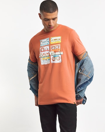 Joe Browns Cassette Print T-Shirt Long Length