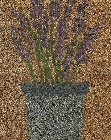 Lavender Coir Doormat