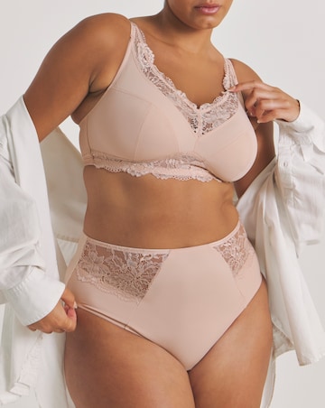 Pretty Secrets (2 Pack) New Ella Full Cup Non Wired Bras (B-G) Blush/White