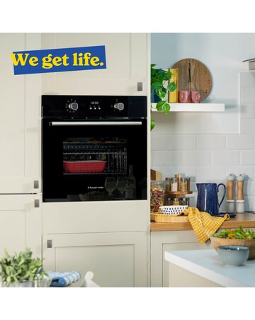 Russell Hobbs RHEO7005B/01 70L Built-In Electric Fan Oven Black Install