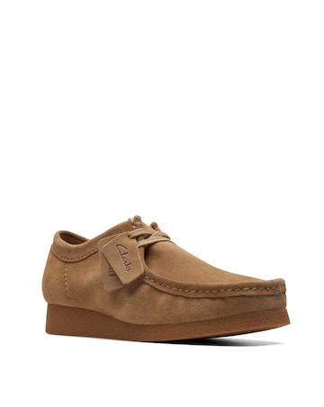 Clarks Wallabee EVO Shoe - Dark Suede