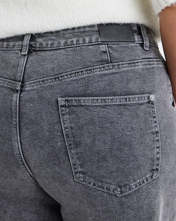 Dark Grey Wide Leg Jeans