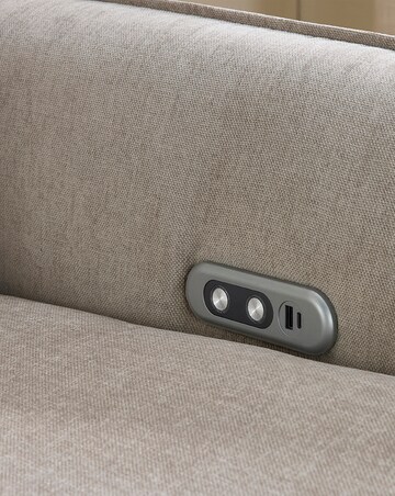 Aspire Ashford Fabric Recliner 3 Seater