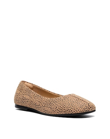 Clarks Animal Print Livia Lily Shoes - Standard Fit (D)