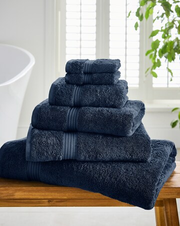Egyptian Cotton 600GSM Towel - Midnight