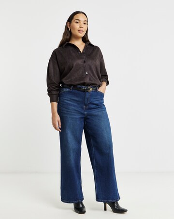 Simply Be Suede Shirt