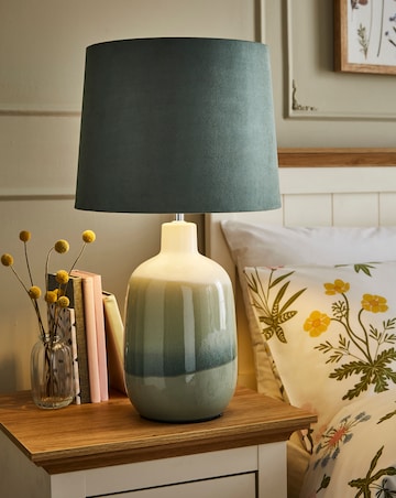 Julipa Robyn Reactive Glaze Table Lamp