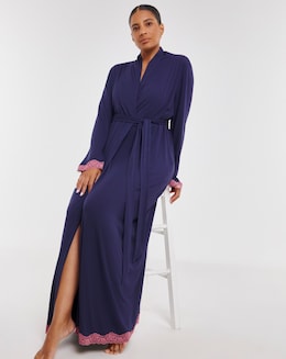 Pretty Secrets Cool Stretch Lace Dressing Gown