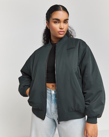TALA Black Brown Reversible Bomber Jacket
