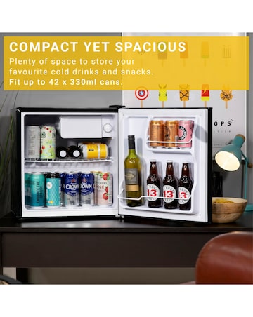 Kuhla KTTF0E6B-1019 Gaming Design Table Top Mini Fridge