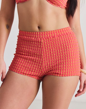 Magisculpt Gingham Firm Control Bikini Shorts