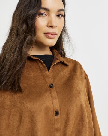 Simply Be Suede Shirt