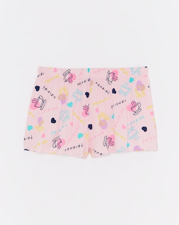 Friends Cotton Pyjama Shortie Set