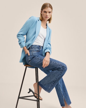 Mango Fitted Suit Jacket