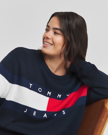 Tommy Jeans Center Flag Sweatshirt Ext