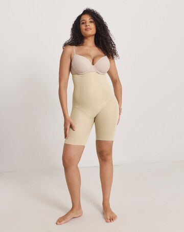 Miraclesuit Classic Firm Control Hi Waist Thigh Slimmer Warm Beige