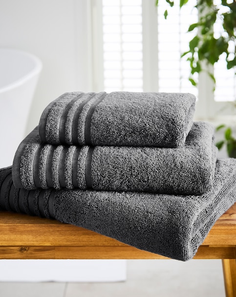 Soft Snuggle 400GSM Towel - Gunmetal