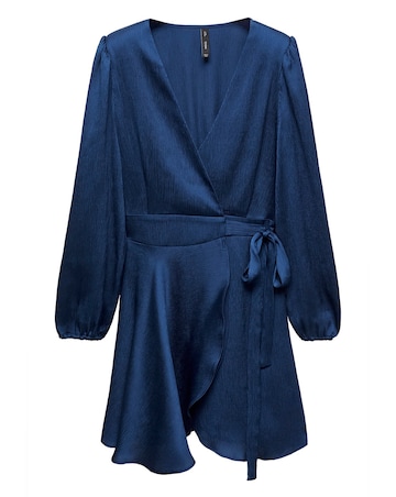 Mango Flowy Wrap Dress