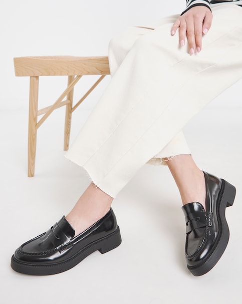 Canary Whip Stitch Loafer Shoes - Extra Wide Fit (EEE)