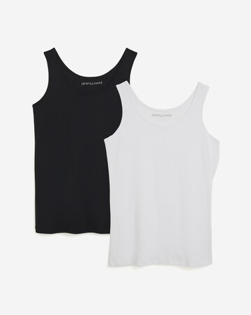 Black & White 2 Pack Longline Vest