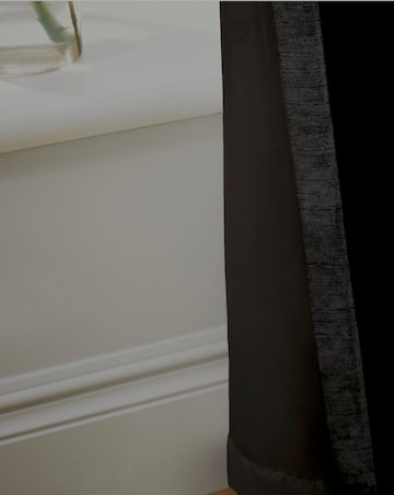 Hyperion Selene Luxury Chenille Weighted Thermal Eyelet Curtains