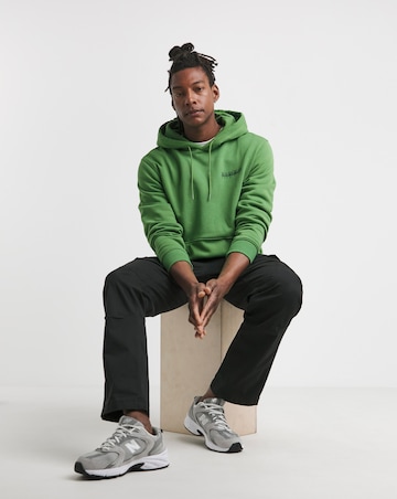 Napapijri Linth Back Logo Hoody - Green